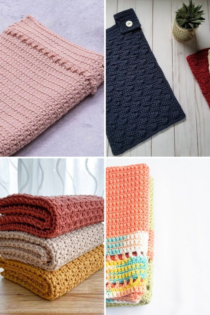 15 Crochet Hand Towel Free Patterns