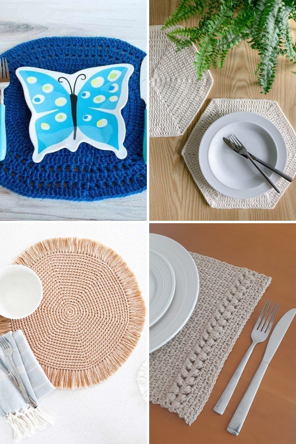 15 Crochet Placemat Free Patterns