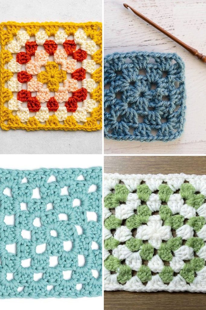 13 Classic Granny Square Free Patterns