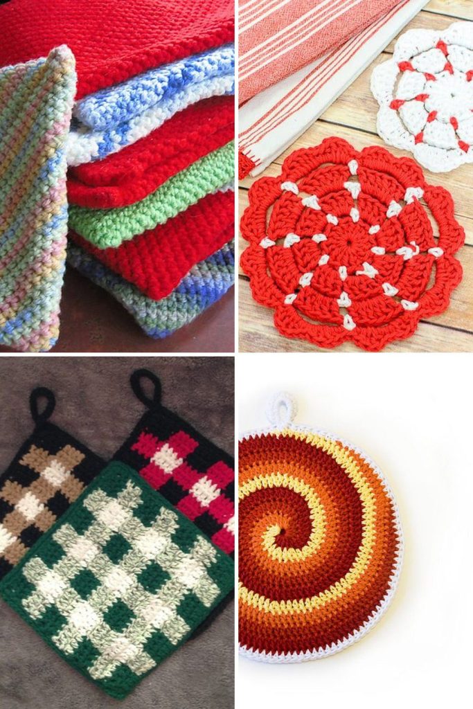 13 Crochet Potholder Free Patterns