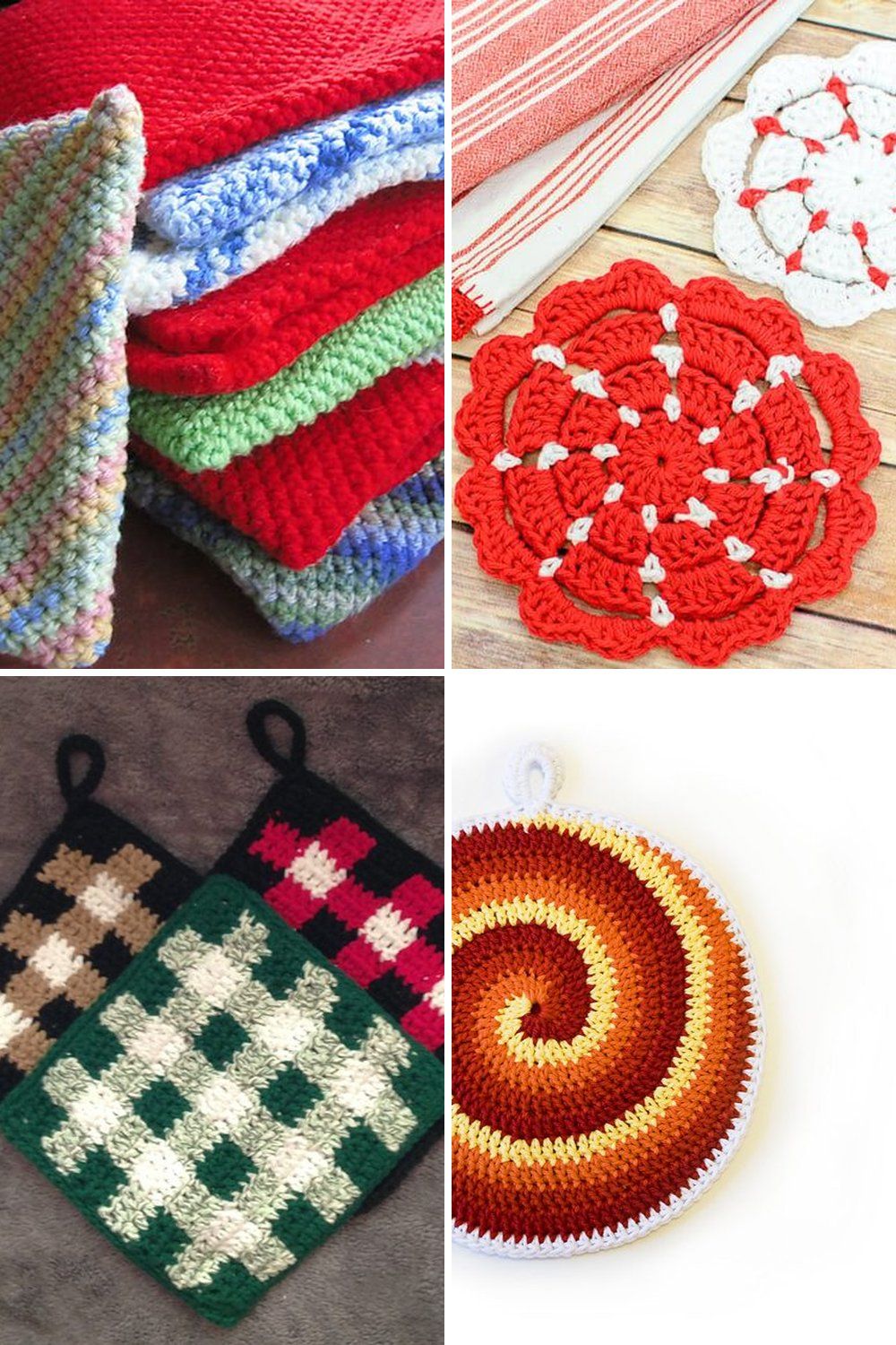 13 Crochet Potholder Free Patterns