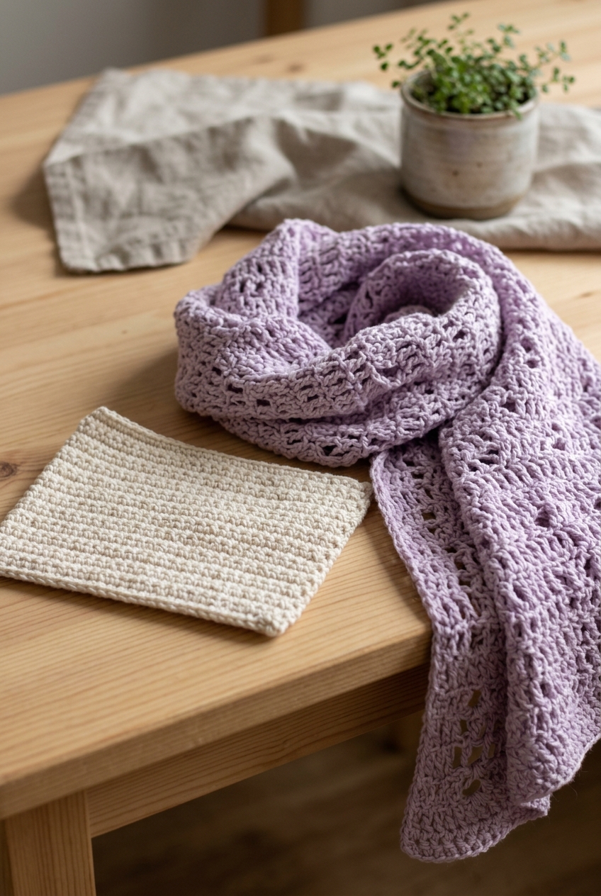 Triple Crochet Loop Stitch: An Easy Lacy Stitch Pattern