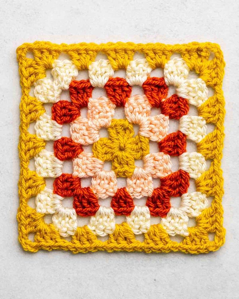 Classic Granny Square Pattern free crochet pattern by Sarah Stearns