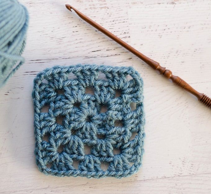 Basic Granny Square Pattern free crochet pattern by Cheryl Bennett