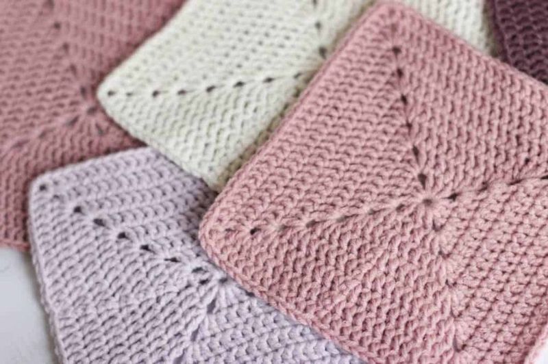 Solid Granny Square (Less Lacy) free crochet pattern by Caitie