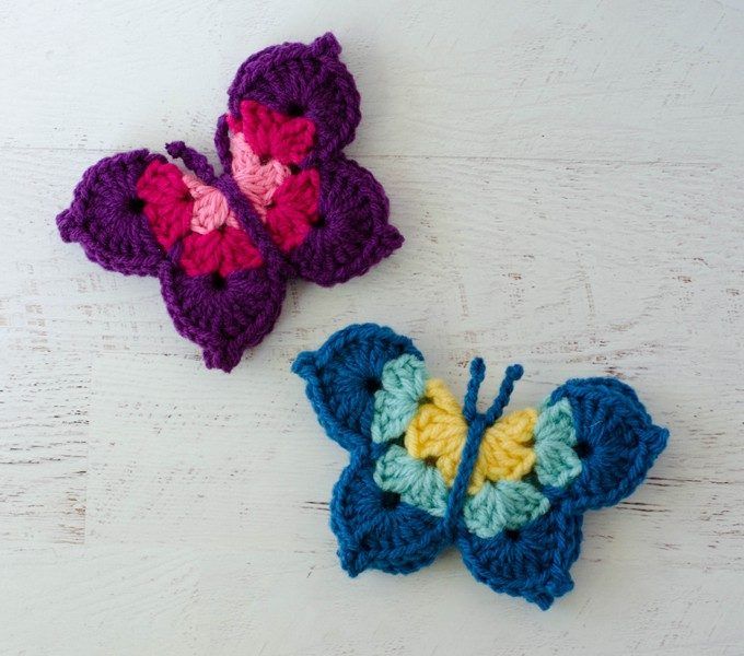 Crochet Butterfly free crochet pattern by Cheryl Bennett