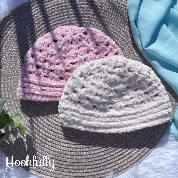 Grace's Granny Stitch Baby Hat free crochet pattern by Hookfully