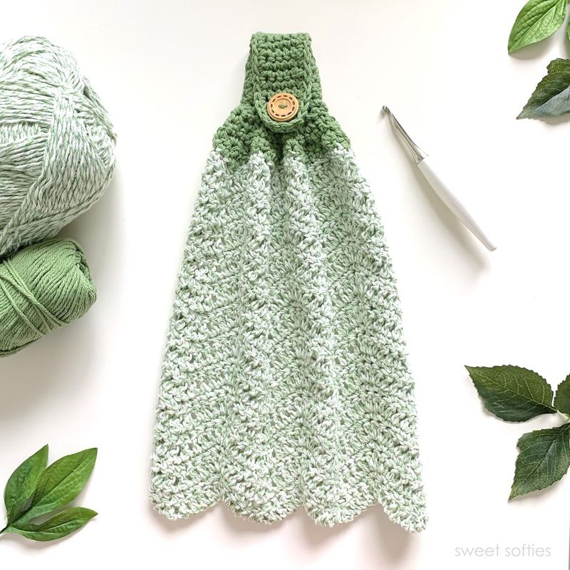 Kitchen Hand Towel free crochet pattern by Jade