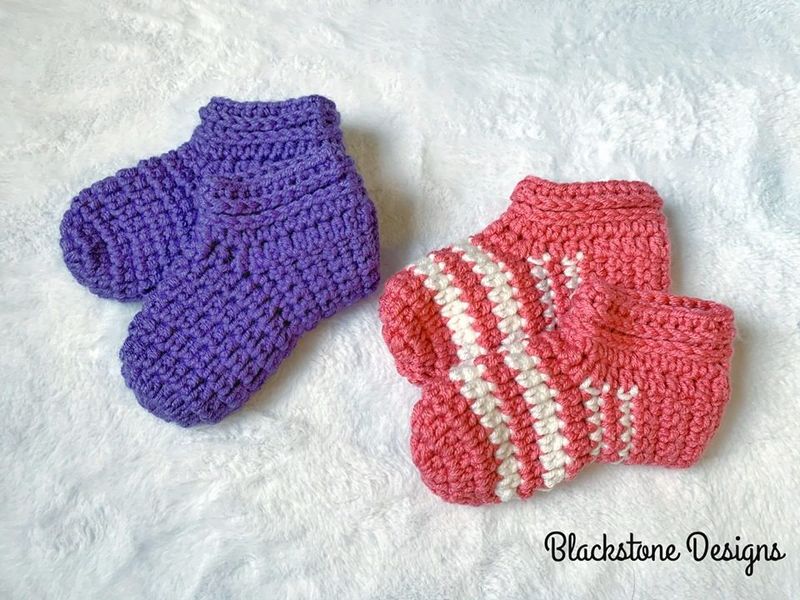 Friday Slippers for Kids free crochet pattern by Sonya Blackstone