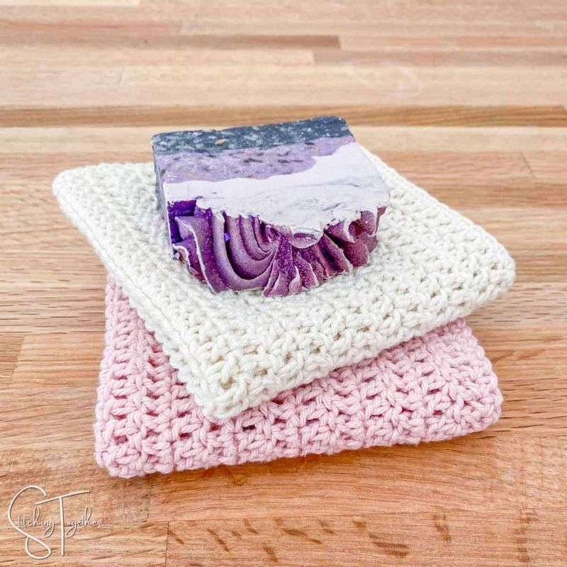 Nantucket Easy Double Crochet Dishcloth free crochet pattern by Jessica Underwood