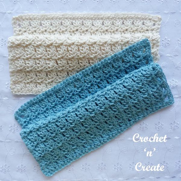 Primrose Crochet Dishcloth free crochet pattern by Crochet 'n' Create