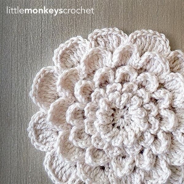 Never Ending Wildflower free crochet pattern by Yarn + Chai