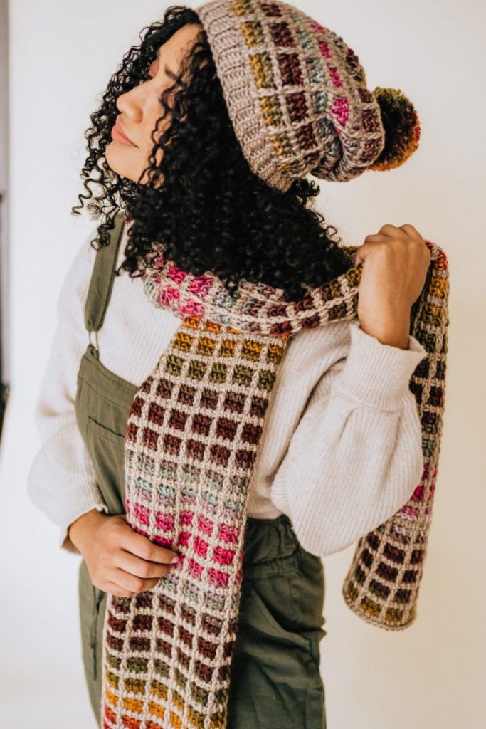 Mesa Hat (Tunisian) free crochet pattern by Toni Lipsey