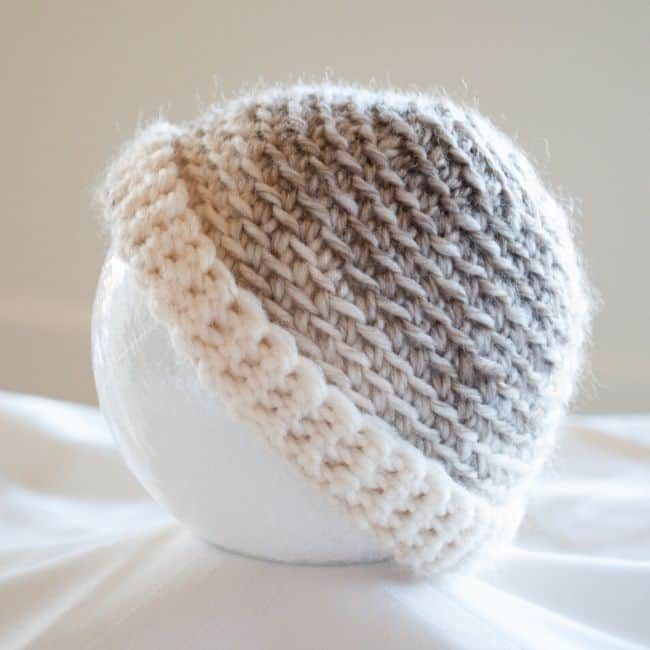 Spiral Baby Hat free crochet pattern by Suzanne