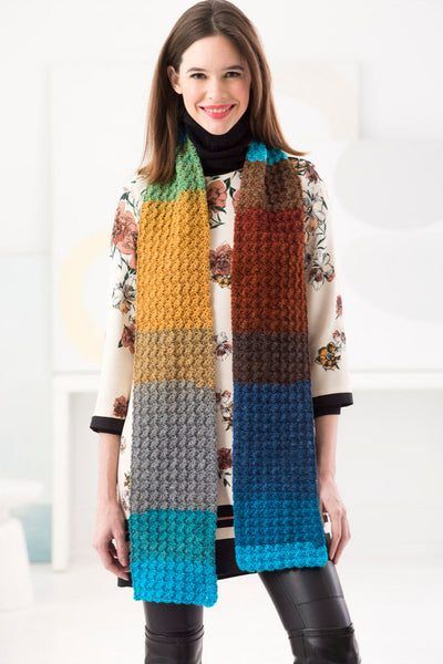 One Ball Scarf free crochet pattern by Arabia Temple